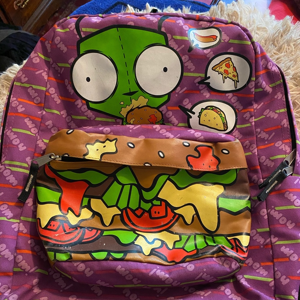 Hot Topic Exclusive Invader Zim Gir Backpack